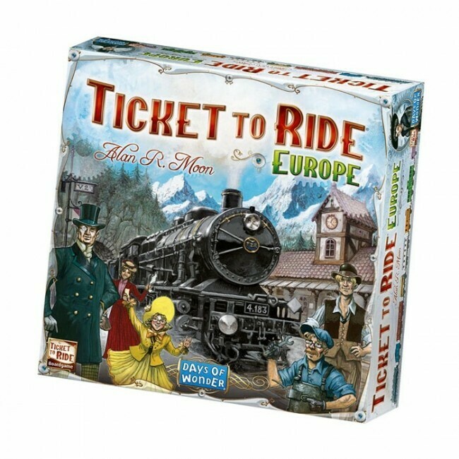 Ticket to Ride Europe - Strategiespel