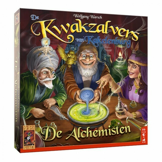 De Kwakzalvers van Kakelenburg: De Alchemisten - Bordspel